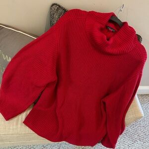 Vince Camuto Red Sweater Size Large